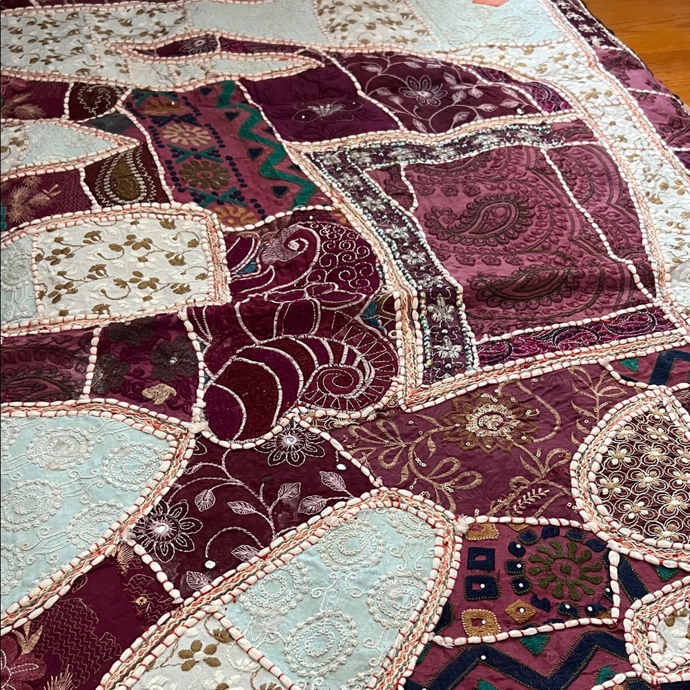 Colorful Elephant Tapestry - Picture 9 of 9